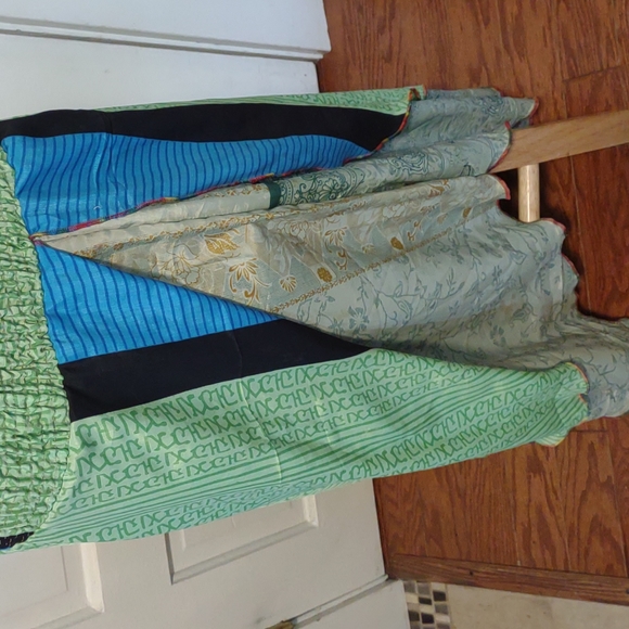 2 Layer silk skirt - Picture 3 of 7